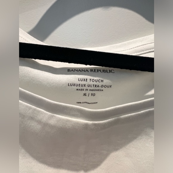 BANANA REPUBLIC - NWOT - Tank Top in White - Size XL - Picture 3 of 4